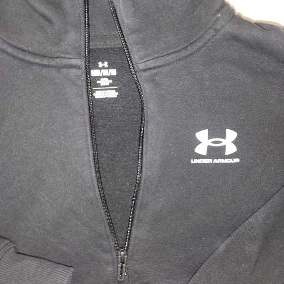 Under Armour Crop Quarter Zip Medium - Picture 2 of 3